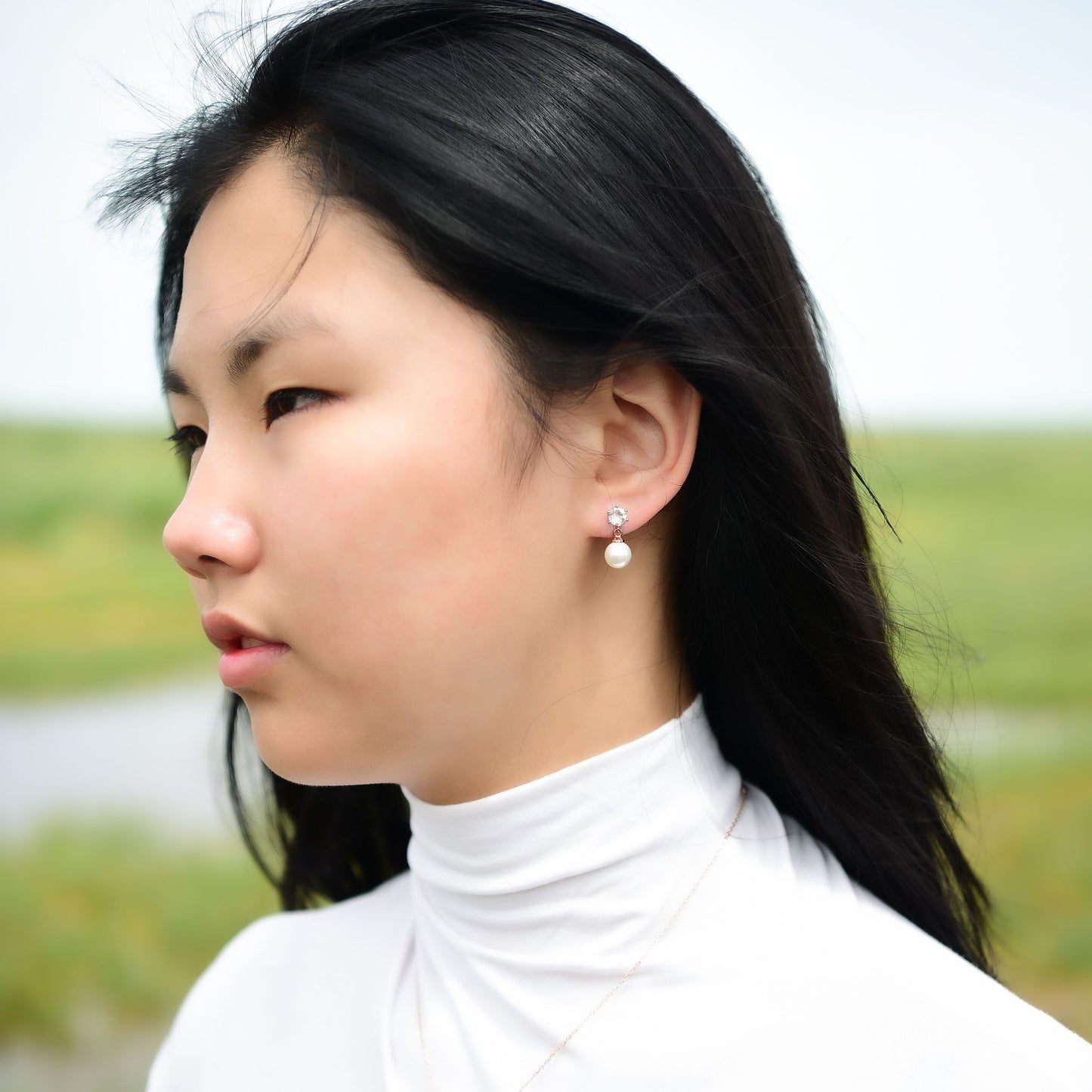 "Present" earrings