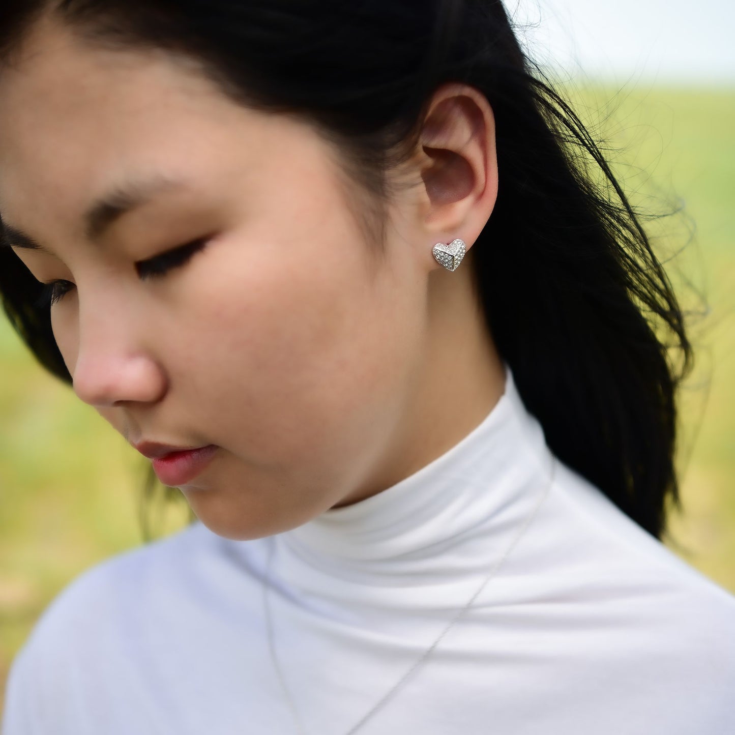 "Present" earrings