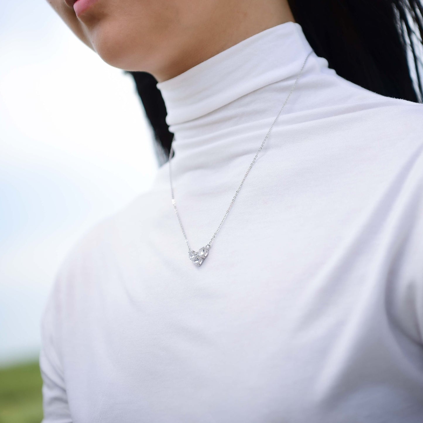 "Present" necklace