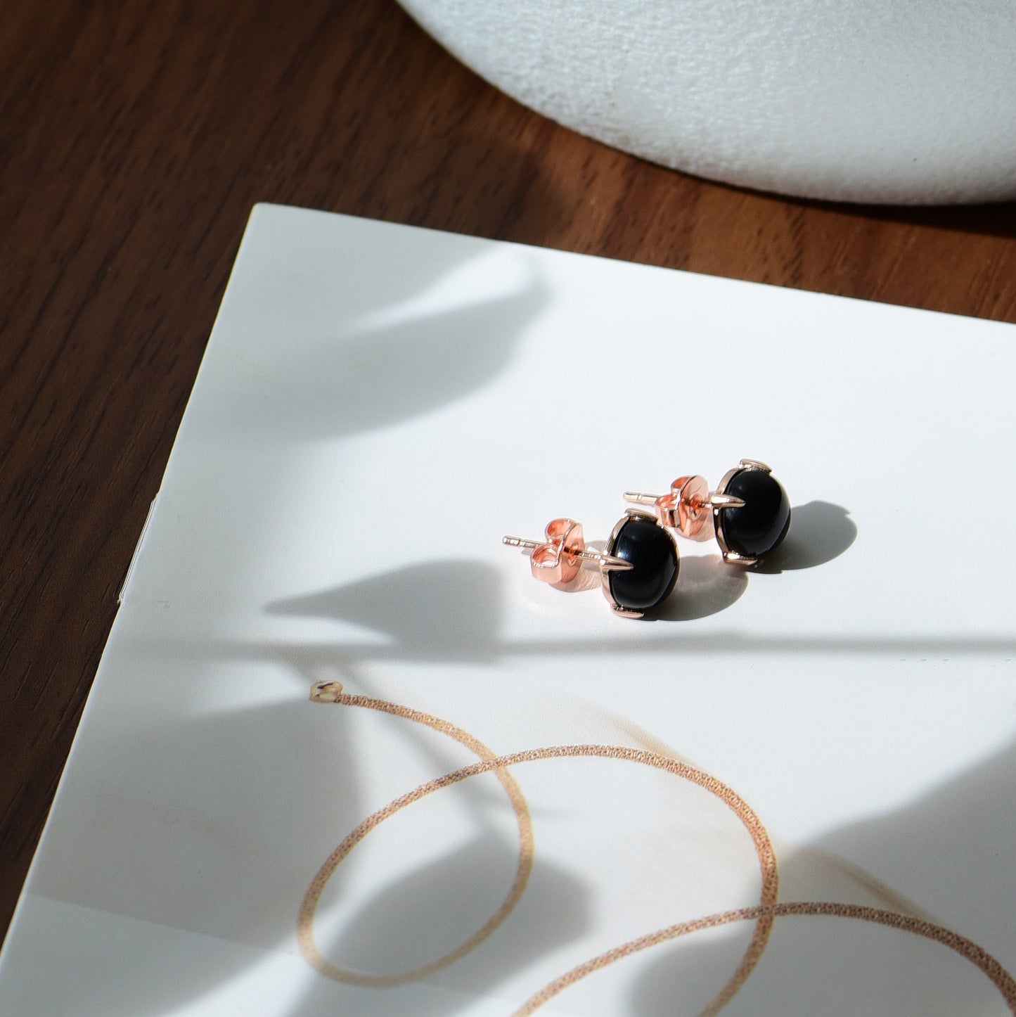 "Cateye" earrings
