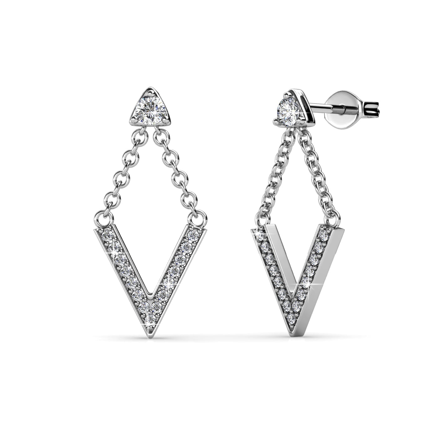 "Present" earrings