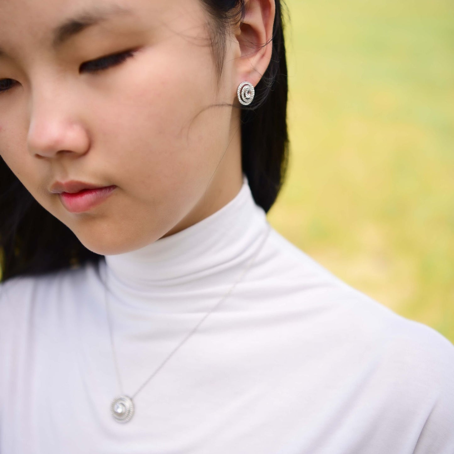 "Present" earrings